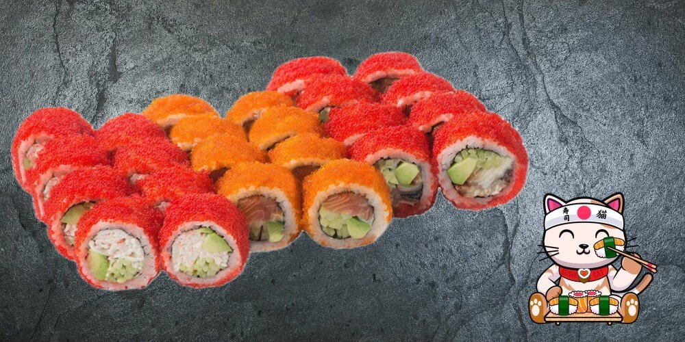 Сет Калифорния Mix 24 шт