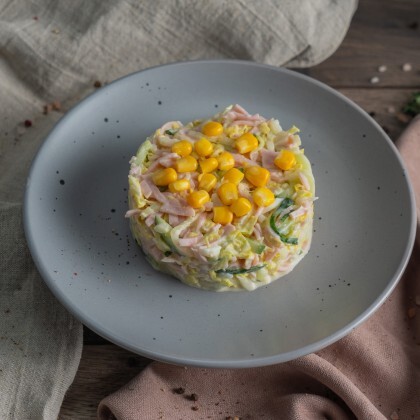 Петсай с ветчиной