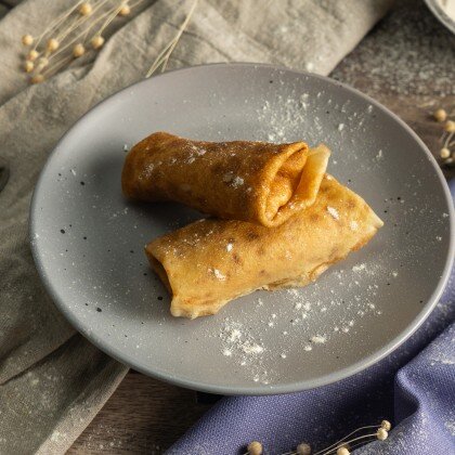 Блины с куриной печенью