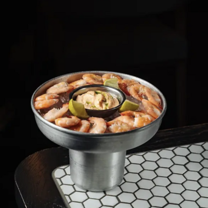 Плато из креветок с азиатским соусом