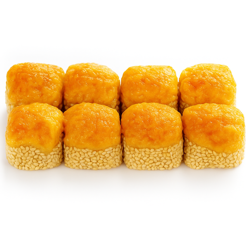 Запеченный ролл с курицей