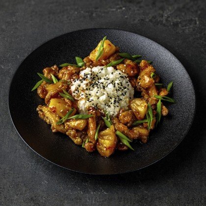 КУРИЦА ПО-АЗИАТСКИ С АНАНАСОМ КИМЧИ