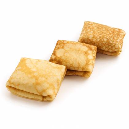 Блины с ветчиной и сыром