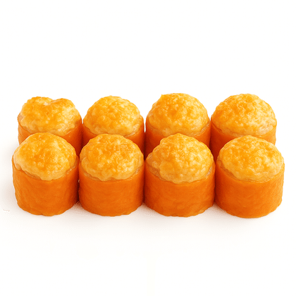 Запеченный ролл с креветкой