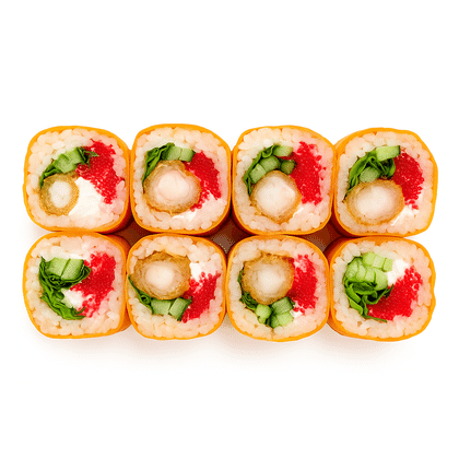 Ролл с креветкой темпура