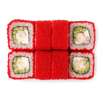 Ролл Калифорния с креветкой