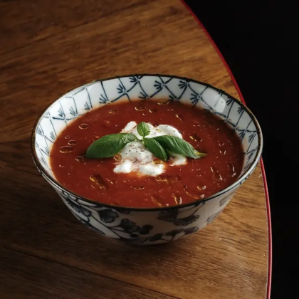 Гаспачо со страчателлой