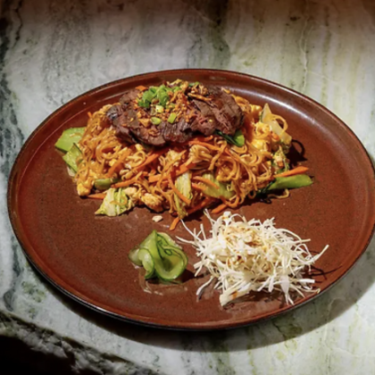 Лапша с говядиной