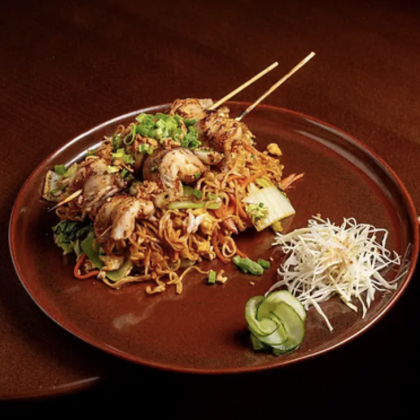 Лапша с курицей