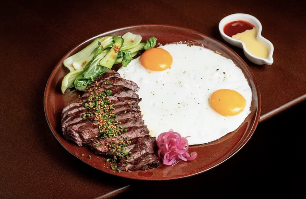 “Steak and Eggs”