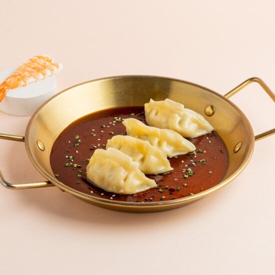 Гедза с креветкой на пару 4шт