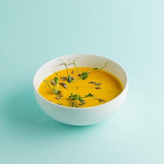 Тыквенный крем-суп со сливками