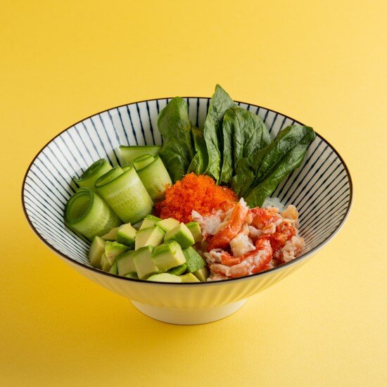 Поке боул с крабом