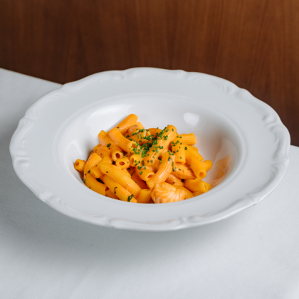 Маккерончини с лососем