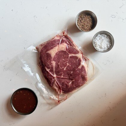 Рибай сухого вызревания в масле BBQ