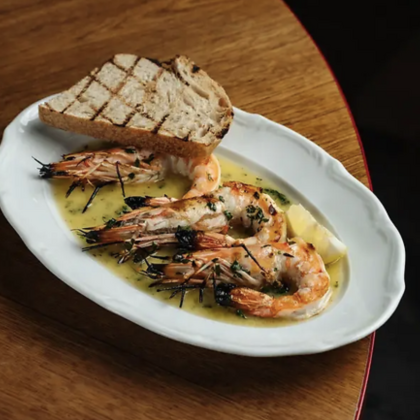 Тигровые креветки по-римски