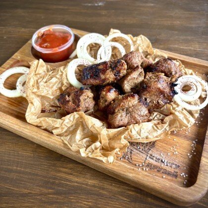 Шашлык из мякоти баранины