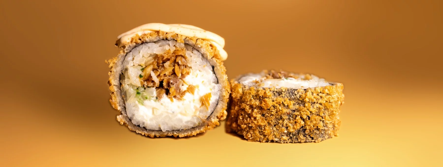 Темпура Жареный лосось в подарок