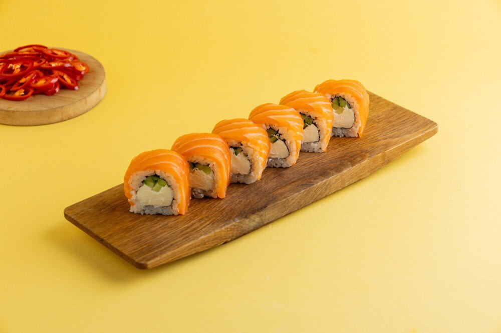 Филадельфия спайси с лососем