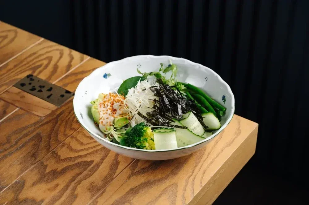 Зеленый салат