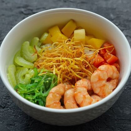 Поке пай с креветкой