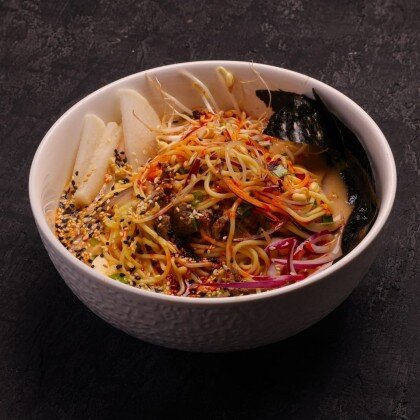 Рамен сливочный с говядиной