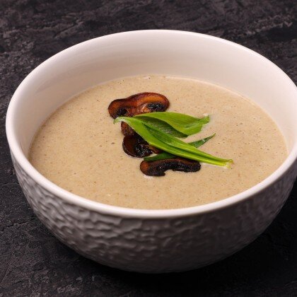 Крем-суп грибной