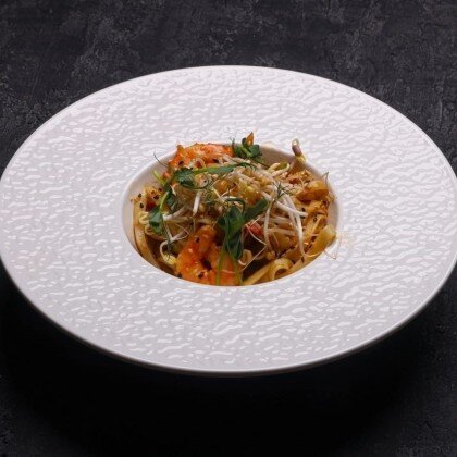 Вок с морепродуктами