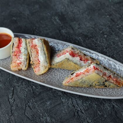 LAB Сэндвич с лососем терияки