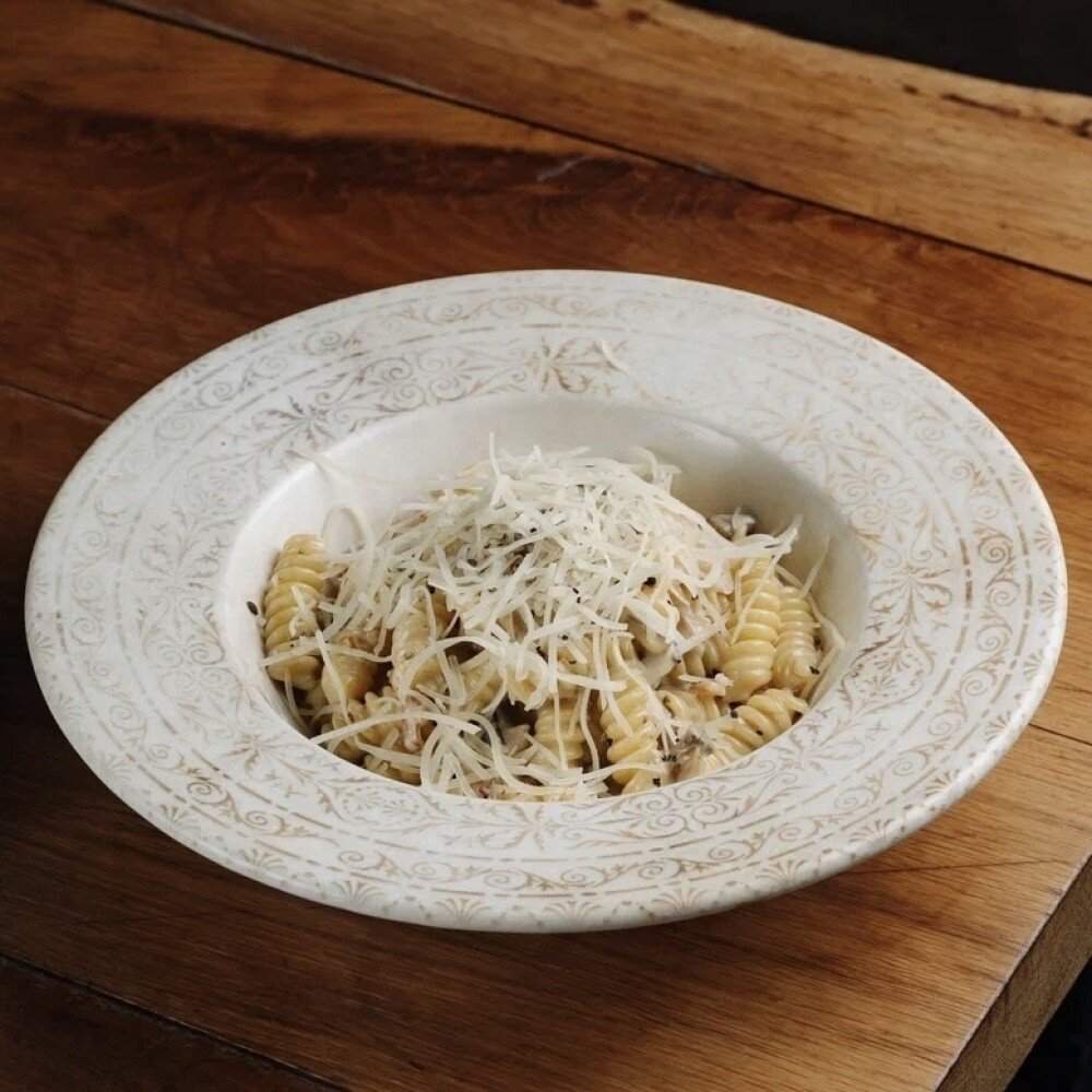 Фузилли с лесными грибами