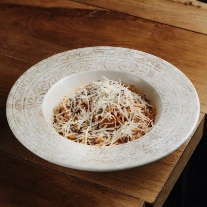 Спагетти с диким кабаном