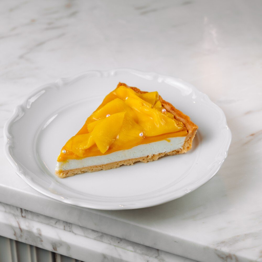 Тарт с манго