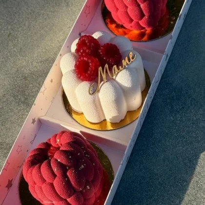 Набор "3 мусса с малинками"