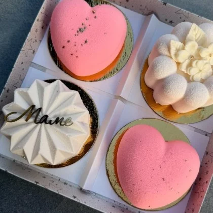 Набор "4 мусса ассорти"