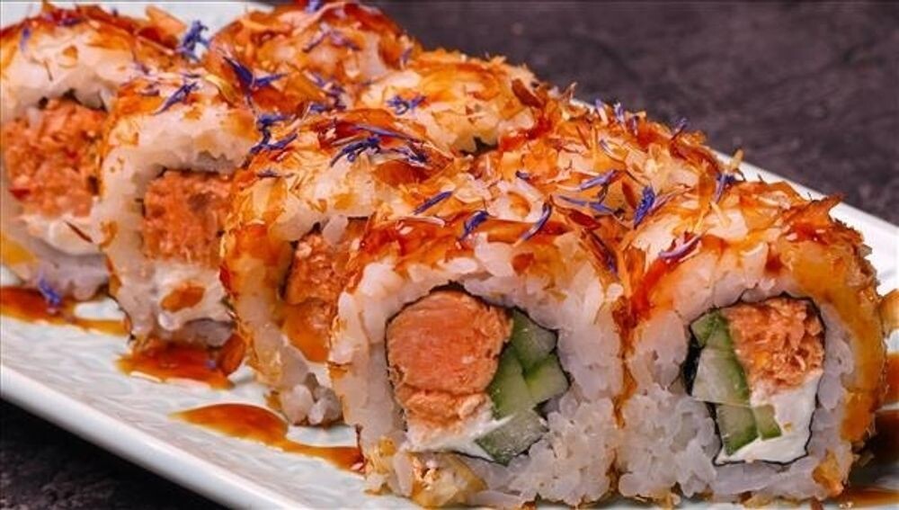 Бонито лососем терияки