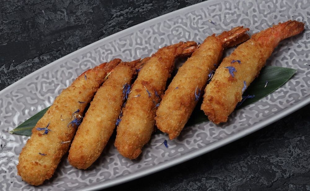 Креветки в панировке