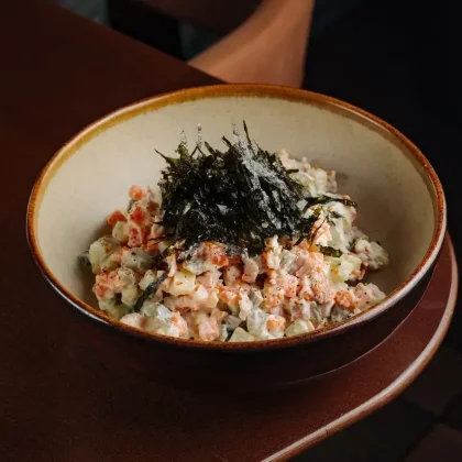 Оливье с цыпленком 1 кг