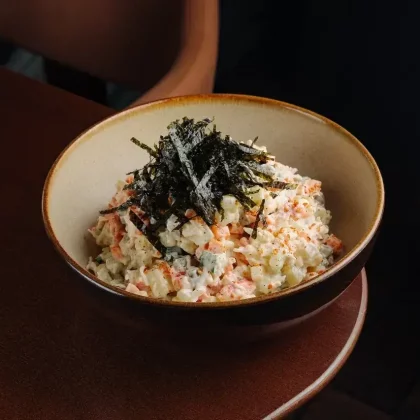 Оливье с лососем 1 кг