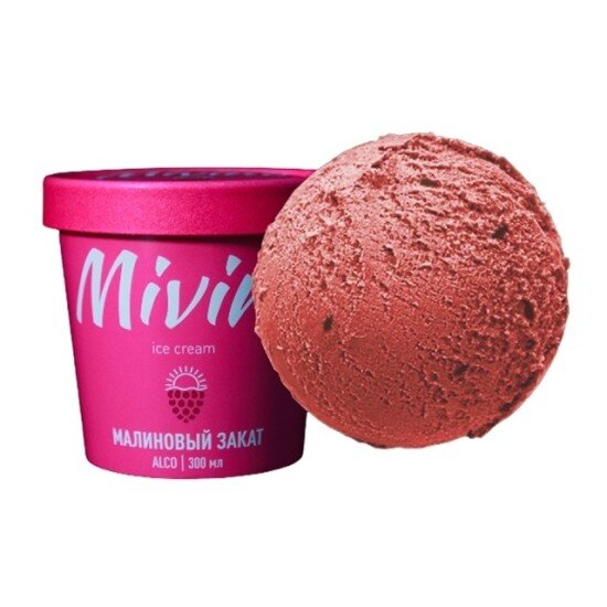 Мороженое МАЛИНОВЫЙ ЗАКАТ