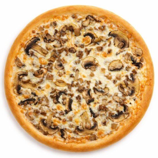 Пицца Грибная с курицей и пармезаном