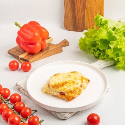 Филе курнное с помидорами