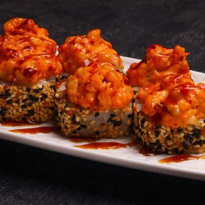 Запеченный ролл с угрем