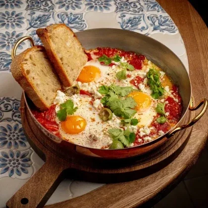Шакшука из 3-х яиц