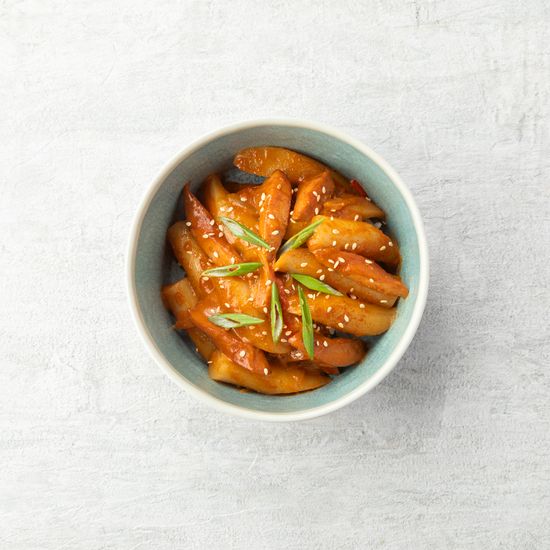 Ток поки с сыром и колбасками