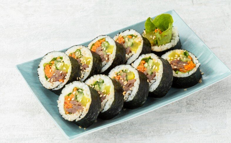 Кимпаб с говядиной