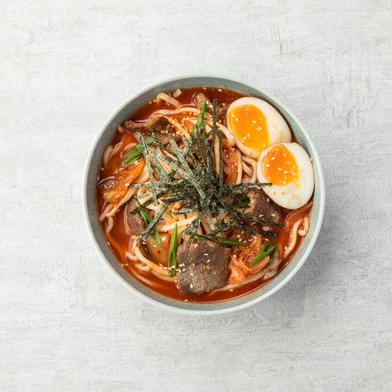 Кимчи рамен с говядиной