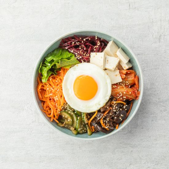 Пибимпаб с тофу