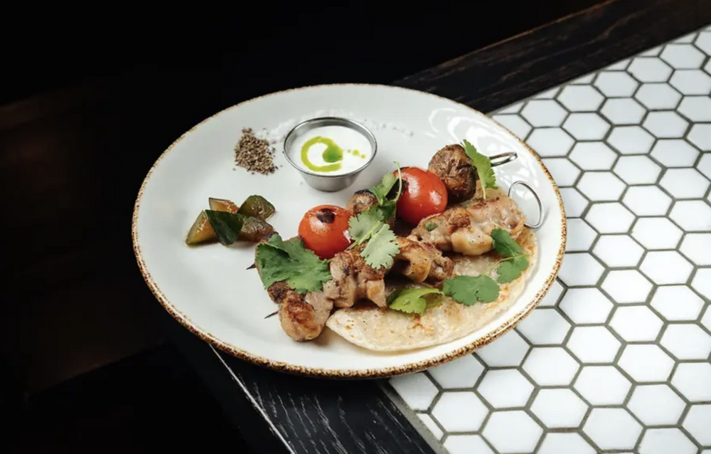 Шашлык из куриного бедра