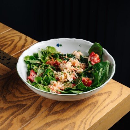 Салат с крабом