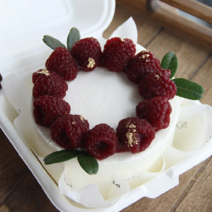 Мини-бенто с малинками